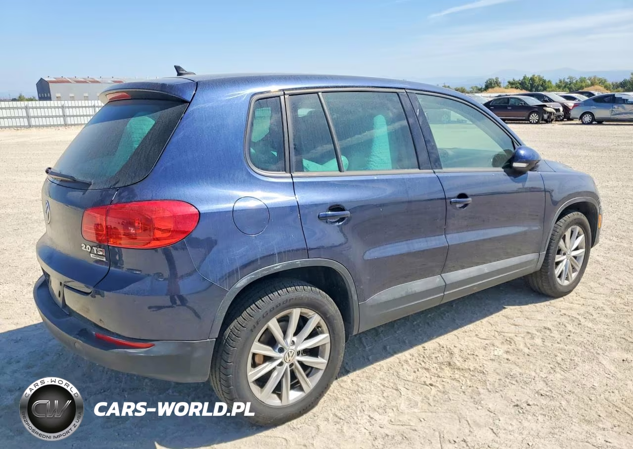 2014 Volkswagen Tiguan S VIN:WVGBV3AXXEW545551 - 3