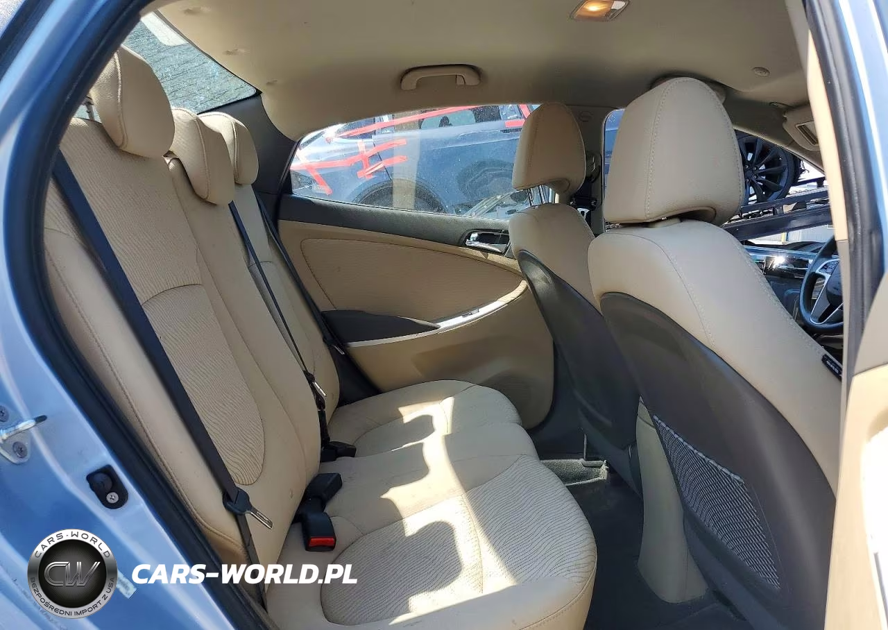 2012 Hyundai Accent Gls VIN:KMHCU4AE4CU048080 - 10