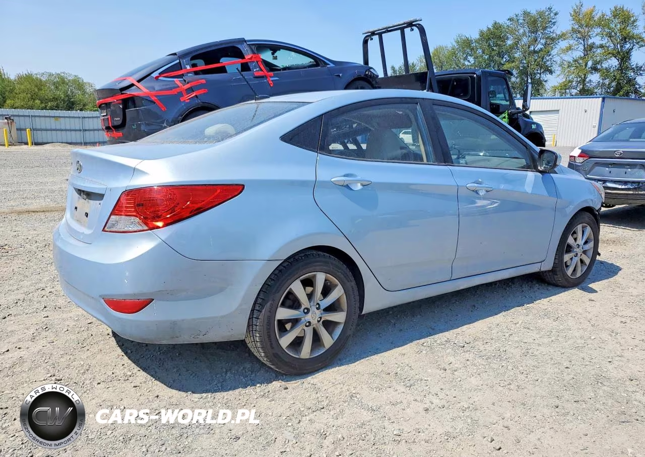 2012 Hyundai Accent Gls VIN:KMHCU4AE4CU048080 - 3