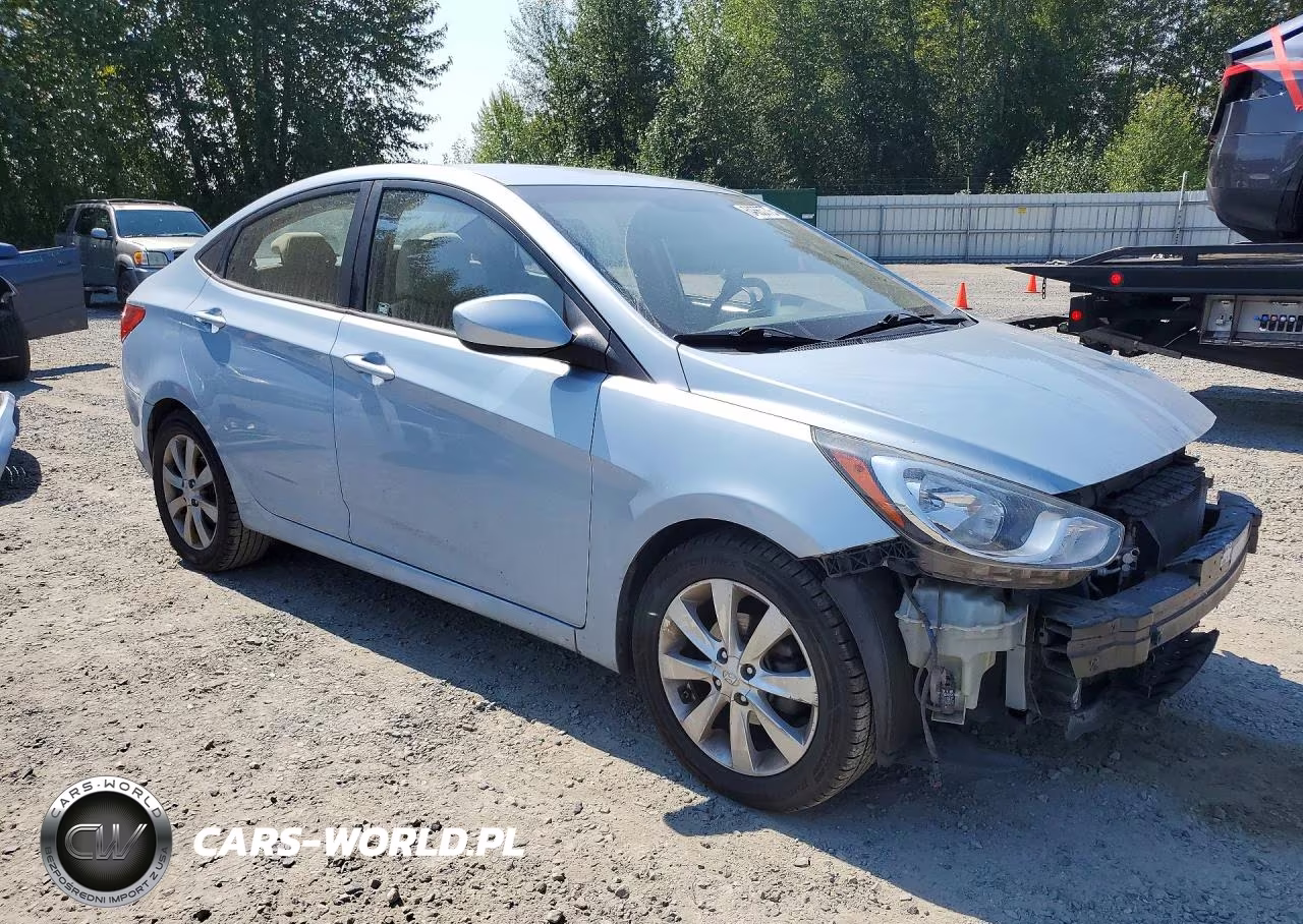 2012 Hyundai Accent Gls VIN:KMHCU4AE4CU048080 - 4