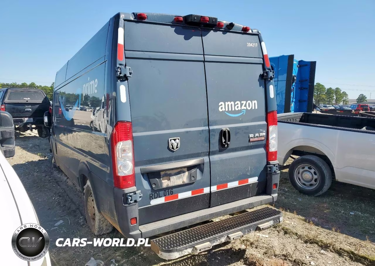 2021 Ram Promaster 3500 Delivery Van VIN:3C6MRVJG9ME587349 - 2