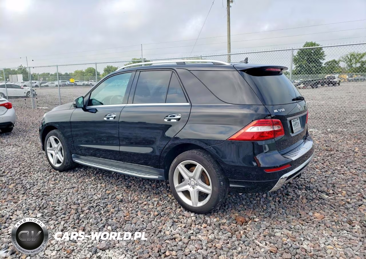 2013 Mercedes-Benz Ml 550 4Matic VIN:4JGDA7DB7DA121848 - 2
