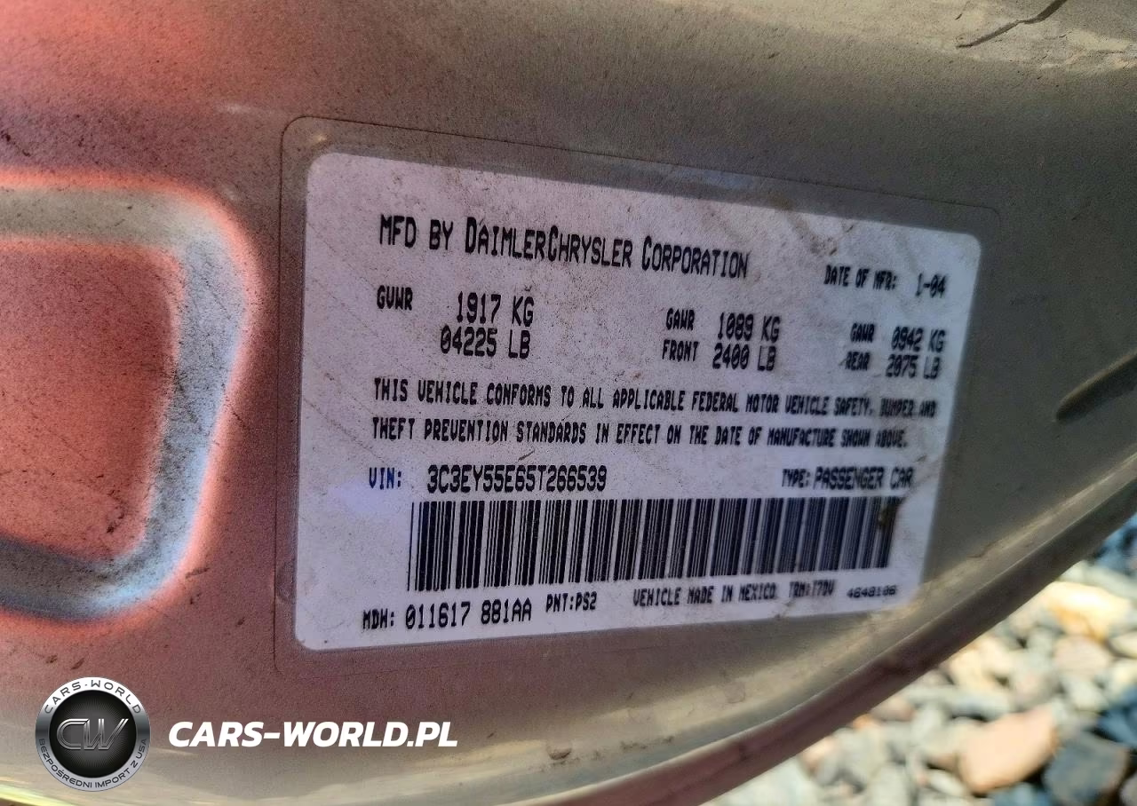 2005 Chrysler Pt Cruiser Touring VIN:3C3EY55E65T266539 - 12