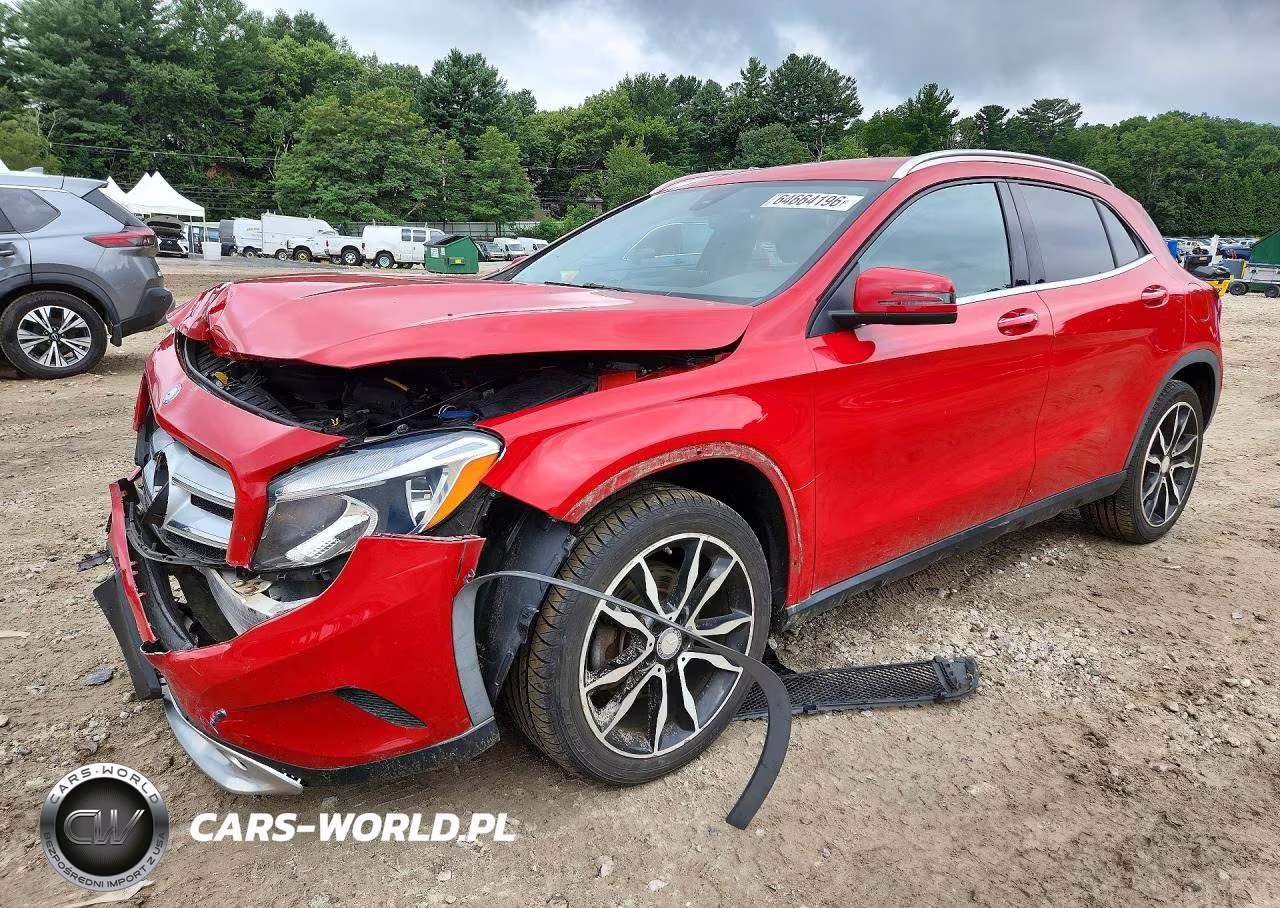 2017 Mercedes-Benz Gla 250 VIN:WDCTG4EBXHJ339181 - 1