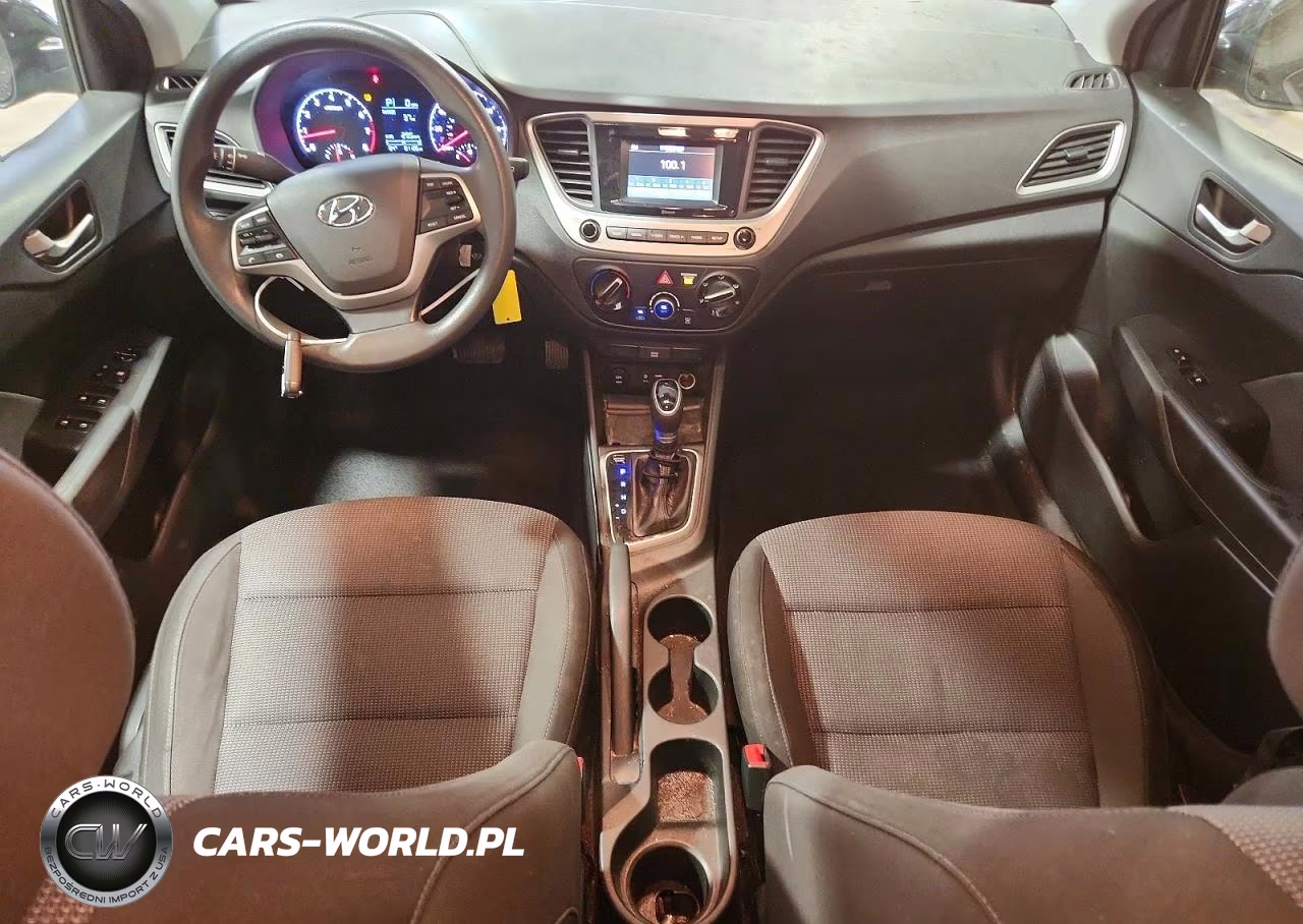 2020 Hyundai Accent Se VIN:3KPC24A63LE096929 - 8