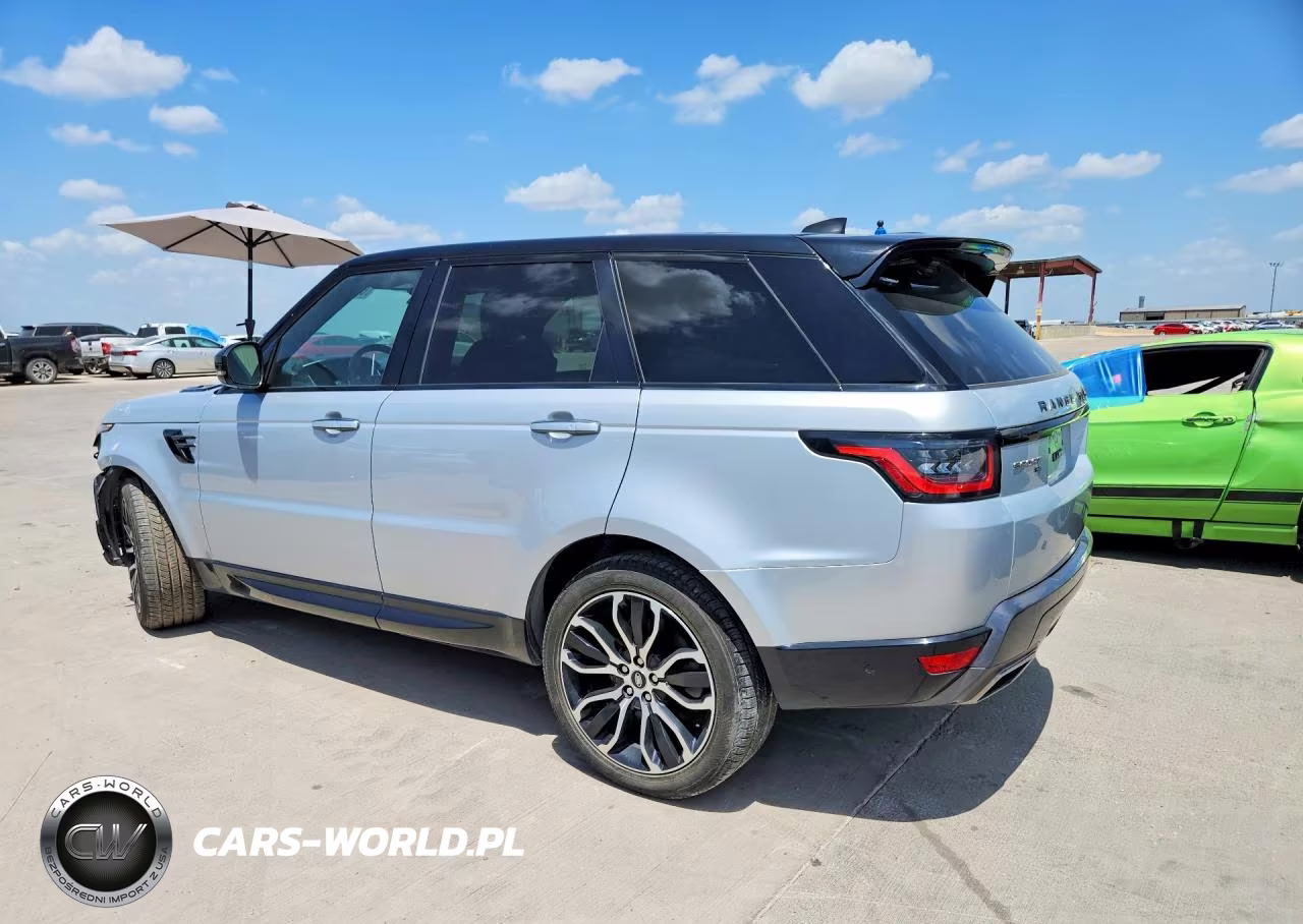 2022 LAND ROVER RANGE ROVER SPORT HSE SILVER EDITION VIN:SALWR2SUXNA218761 - 2