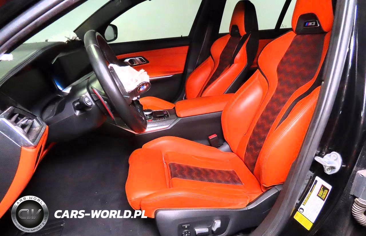 2021 BMW M3 Competition VIN:WBS33AY01MFK86175 - 9