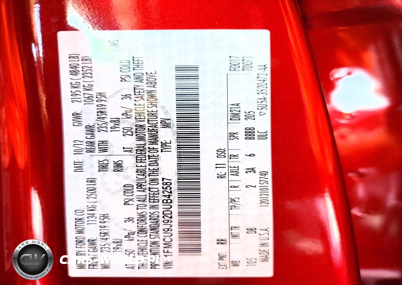 2013 Ford Escape Titanium VIN:1FMCU9J92DUB42587 - 14