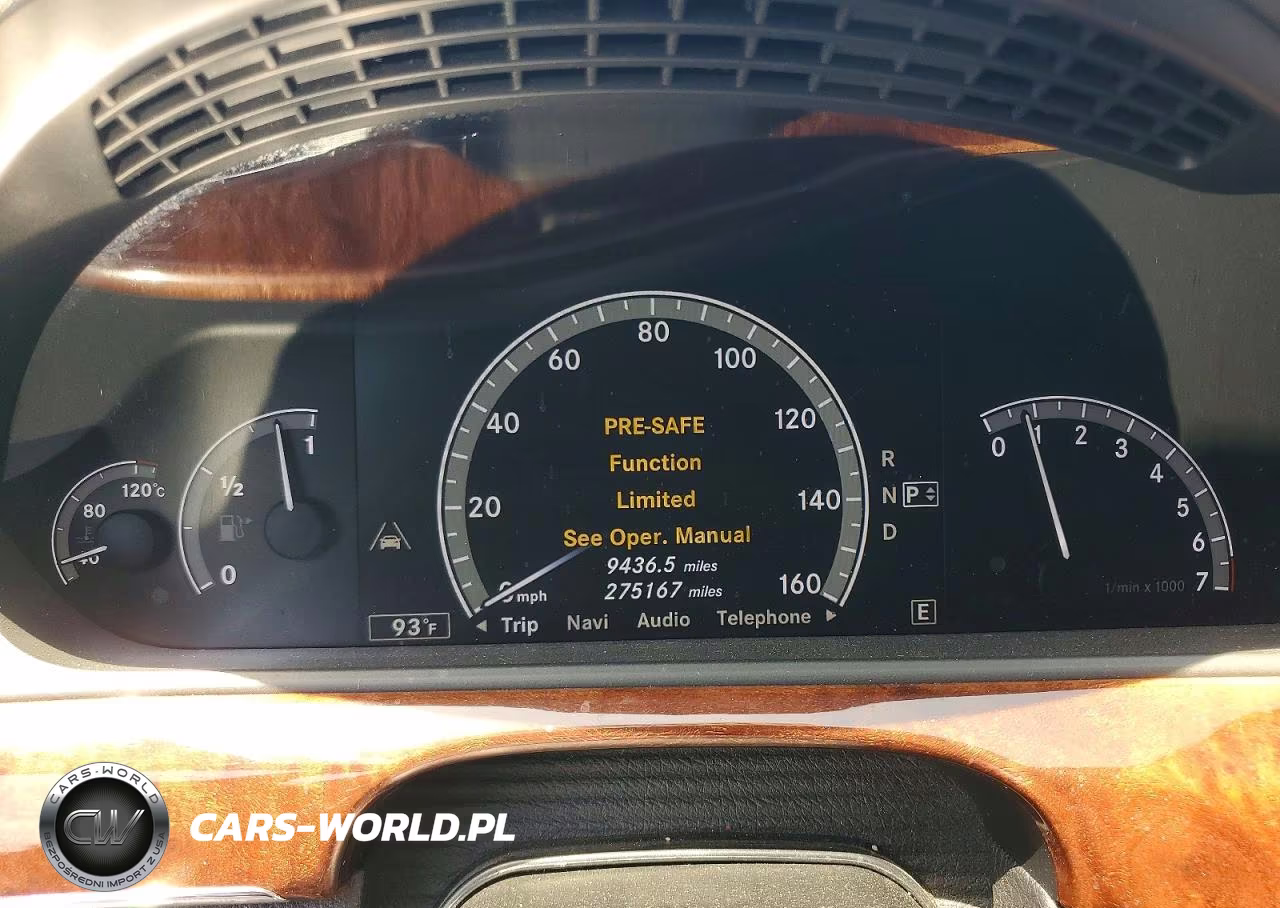 2011 Mercedes-Benz S 550 VIN:WDDNG7BB4BA373909 - 9
