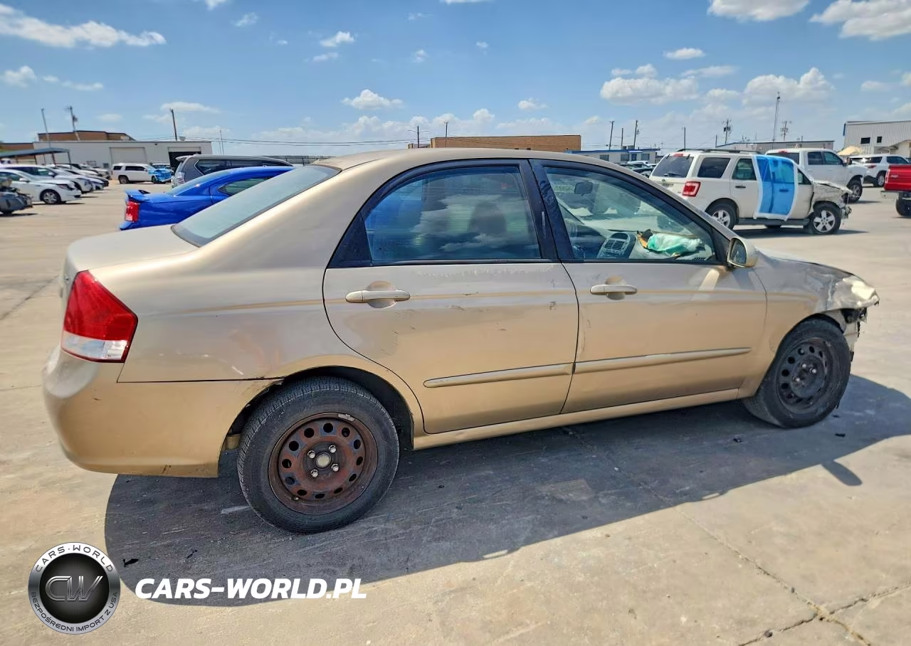 2008 Kia Spectra Lx VIN:KNAFE121785538018 - 3