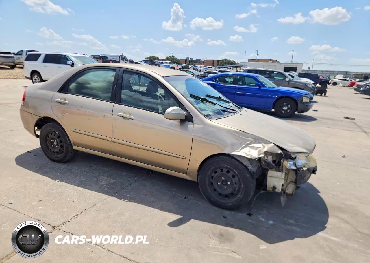 2008 Kia Spectra Lx VIN:KNAFE121785538018 - 4
