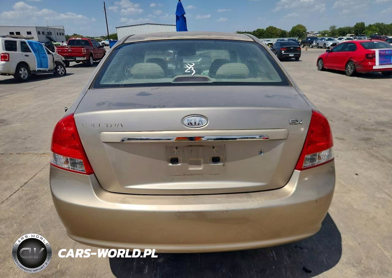 2008 Kia Spectra Lx VIN:KNAFE121785538018 - 6
