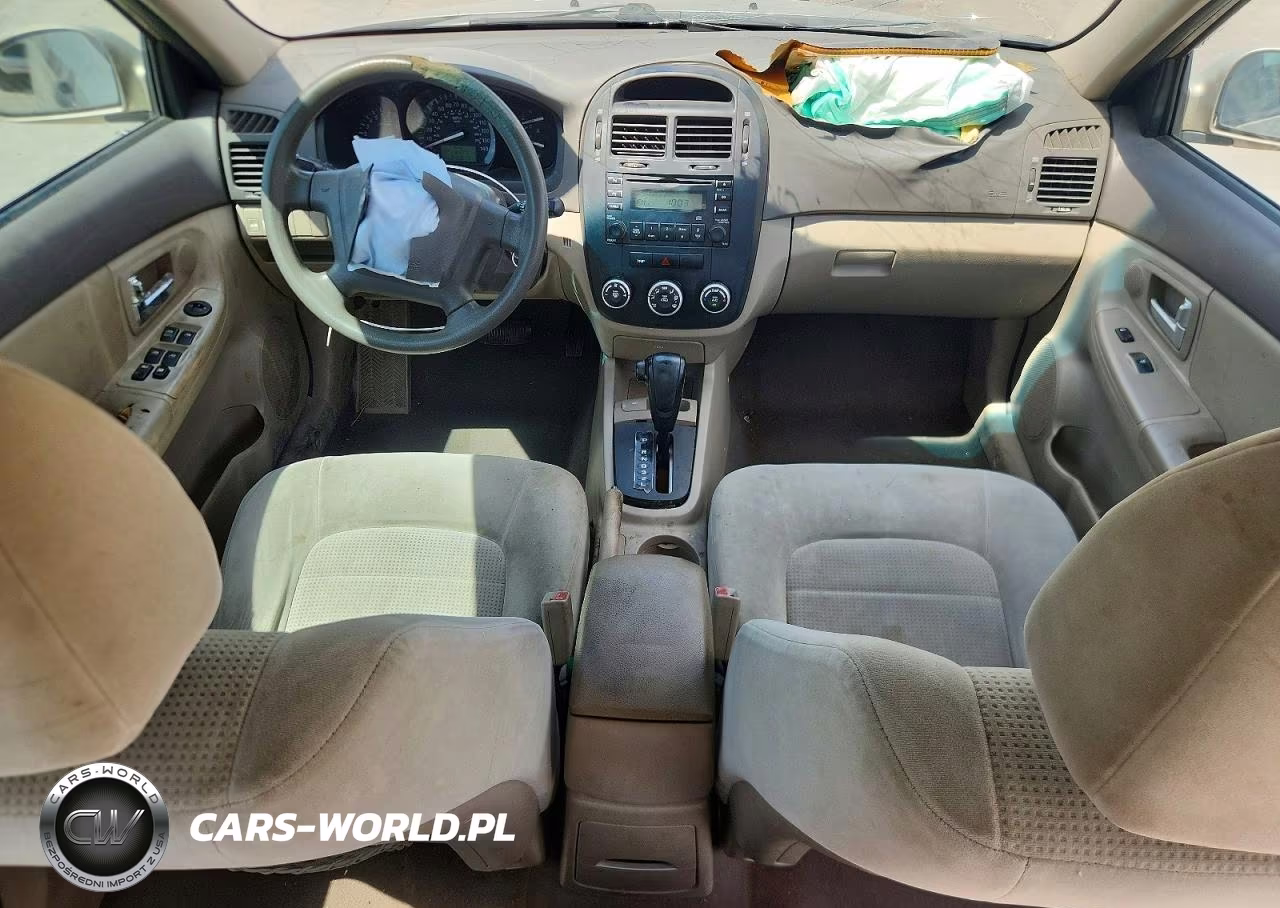 2008 Kia Spectra Lx VIN:KNAFE121785538018 - 8