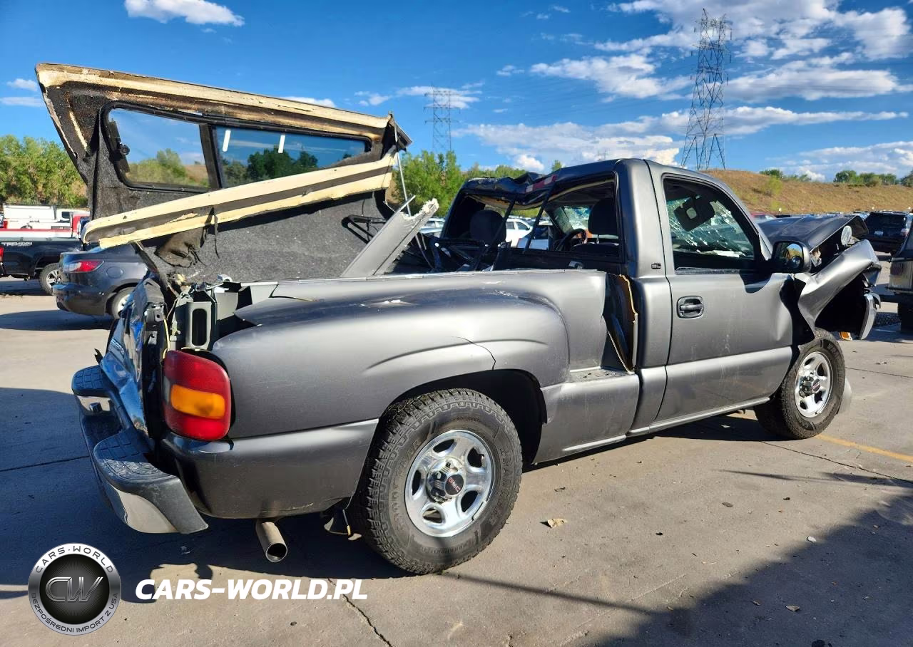 2001 GMC New Sierra C1500 VIN:1GTEC14W11Z132473 - 3