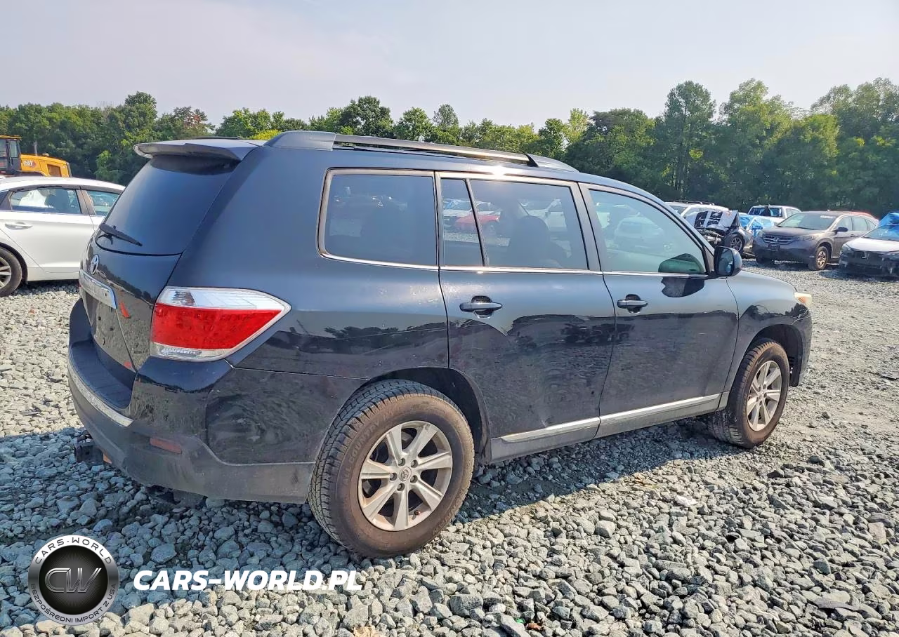 2013 Toyota Highlander Se VIN:5TDZK3EH5DS103189 - 3