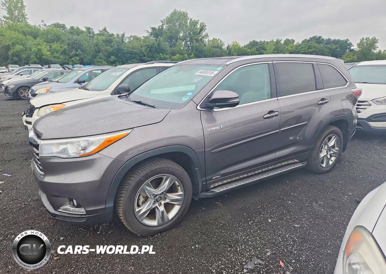 2016 Toyota Highlander Hybrid Limited Platinum