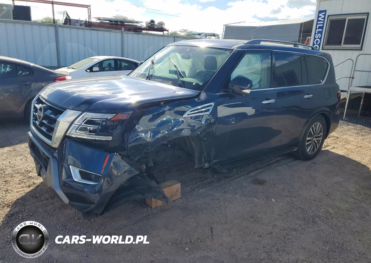 2022 Nissan Armada Sl VIN:JN8AY2BC3N9162020 - 1