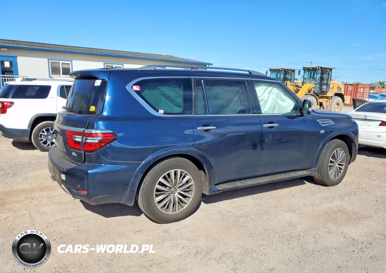 2022 Nissan Armada Sl VIN:JN8AY2BC3N9162020 - 3