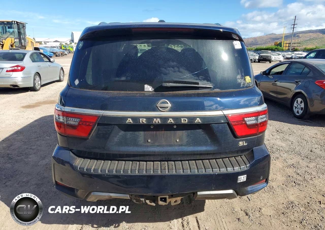 2022 Nissan Armada Sl VIN:JN8AY2BC3N9162020 - 6