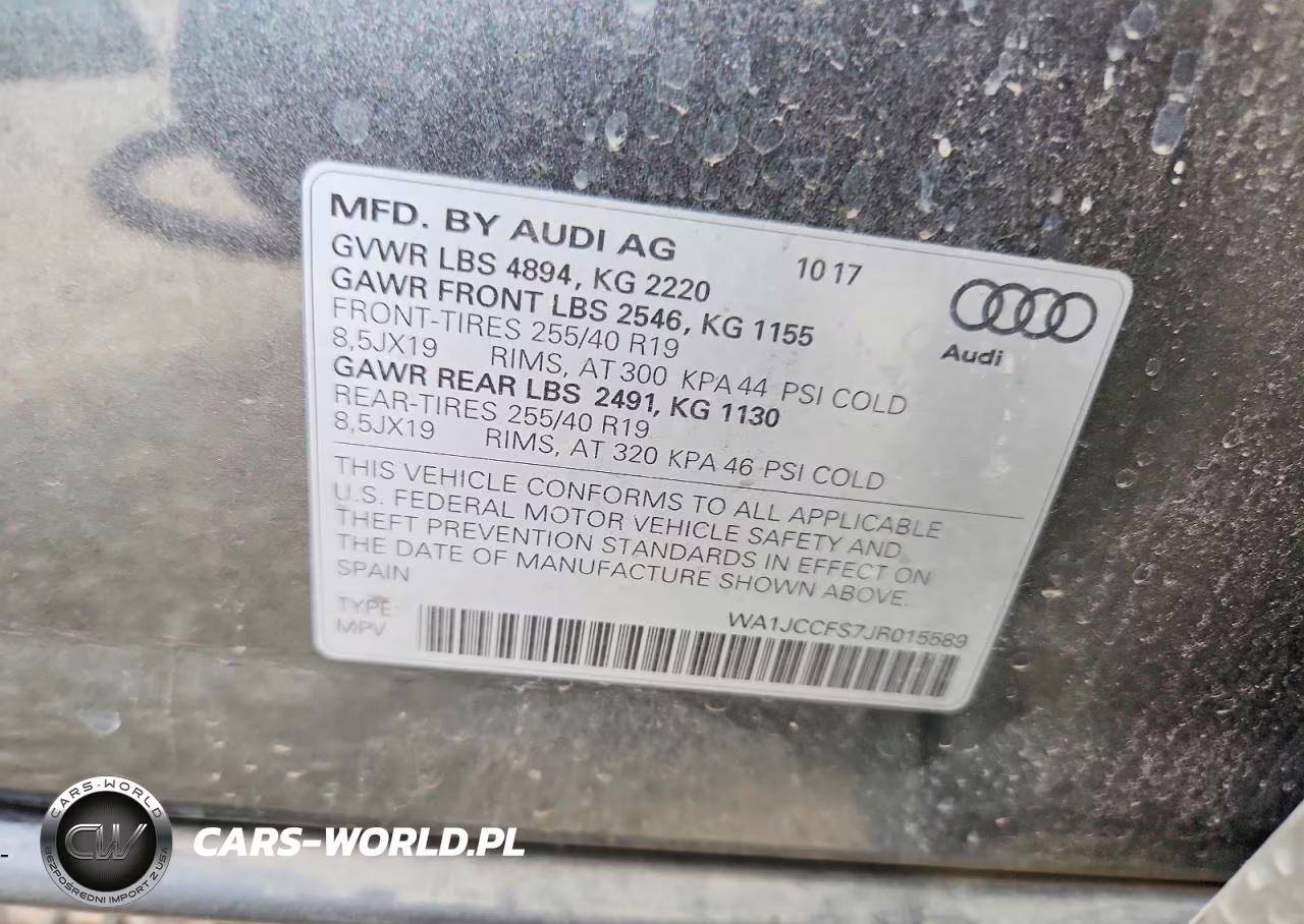 2018 Audi Q3 Premium Plus VIN:WA1JCCFS7JR015589 - 13