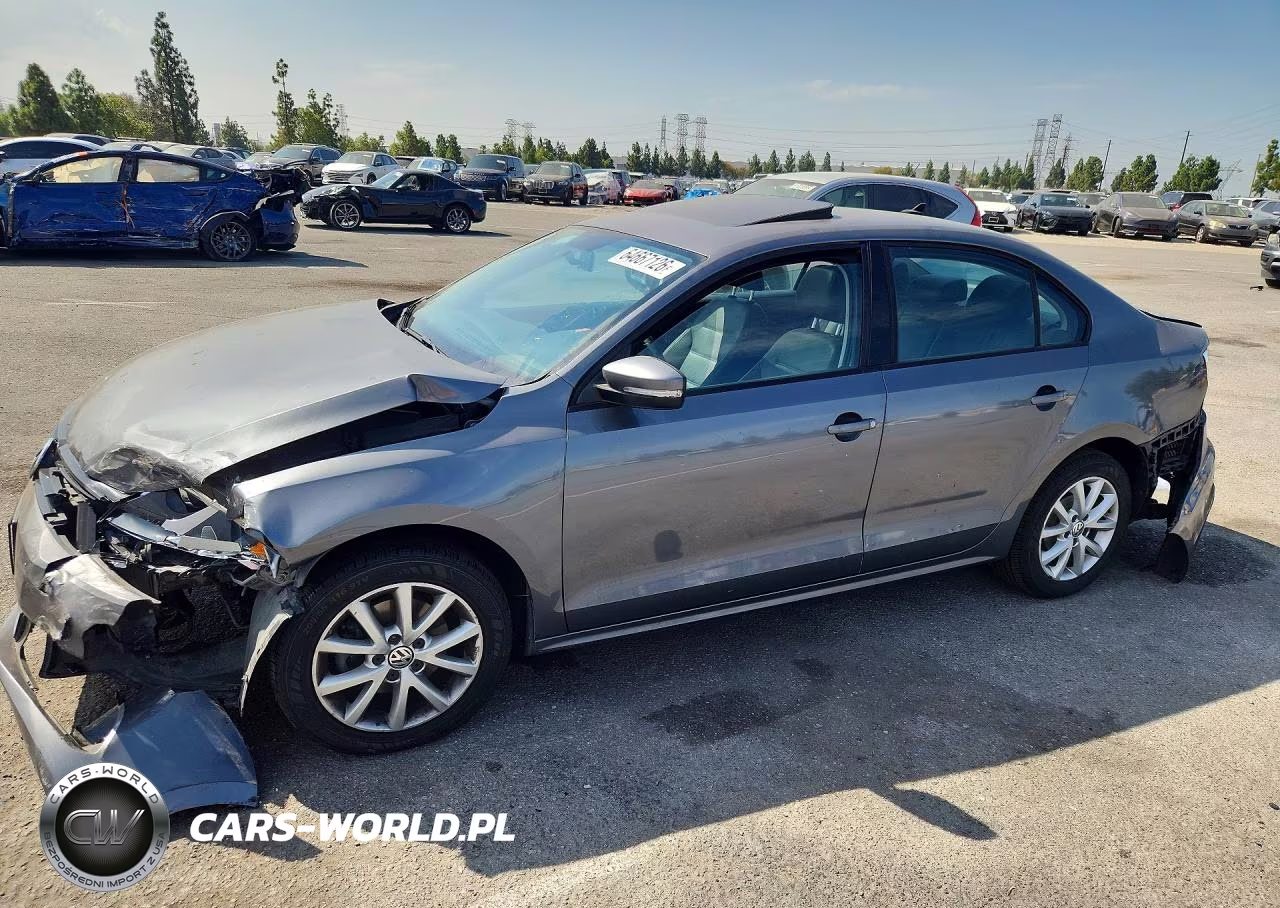 2011 Volkswagen Jetta Se VIN:3VWDZ7AJ4BM327053 - 1