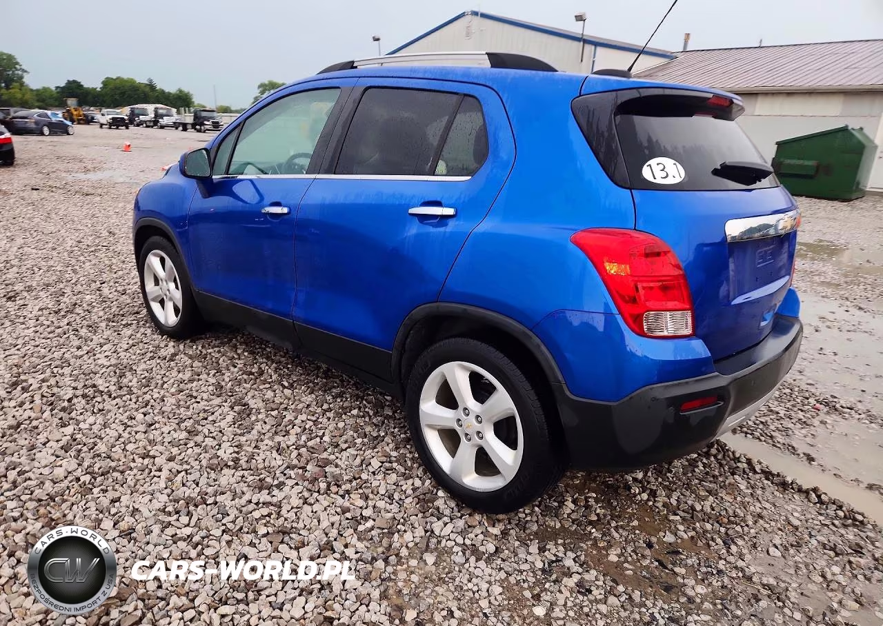 2016 Chevrolet Trax Ltz VIN:KL7CJMSB5GB580034 - 2