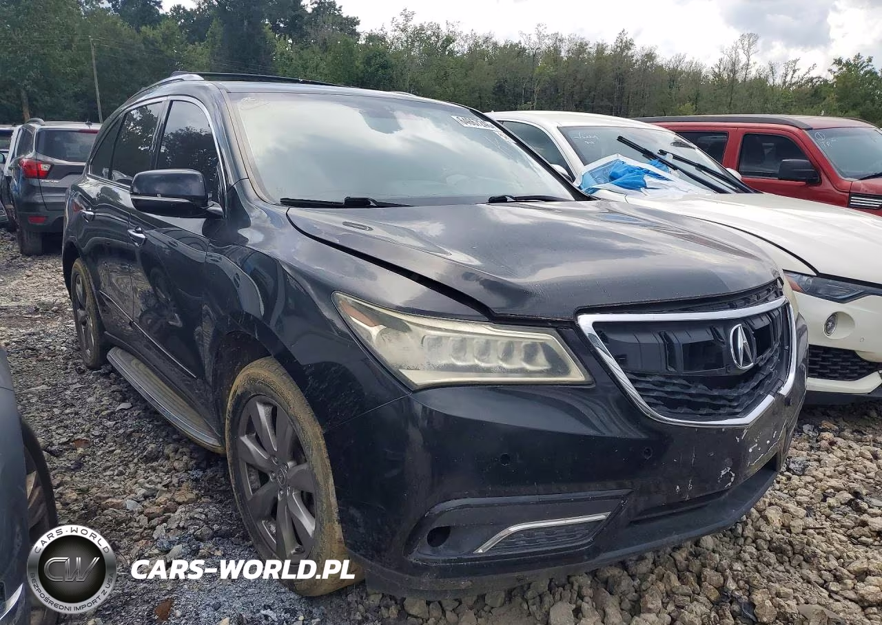 2015 Acura Mdx Advance VIN:5FRYD4H8XFB009869 - 4