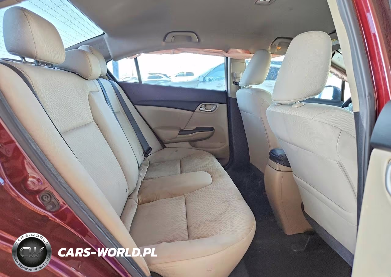 2015 Honda Civic Lx VIN:19XFB2F54FE105398 - 10