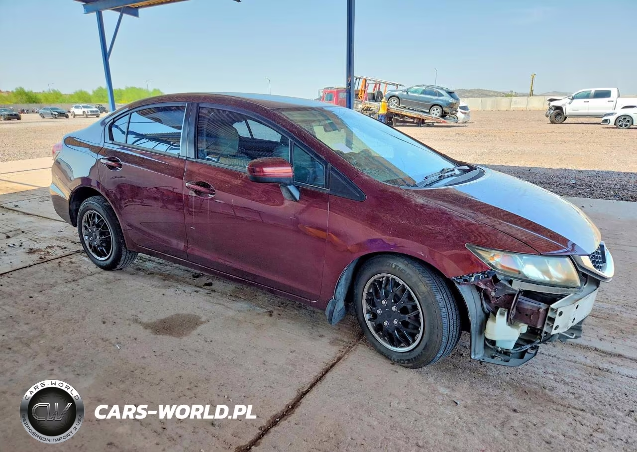 2015 Honda Civic Lx VIN:19XFB2F54FE105398 - 4