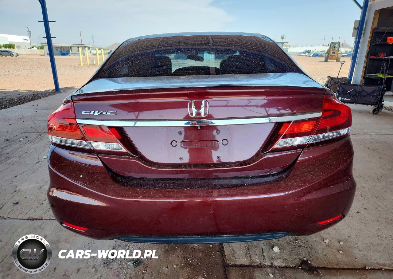 2015 Honda Civic Lx VIN:19XFB2F54FE105398 - 6