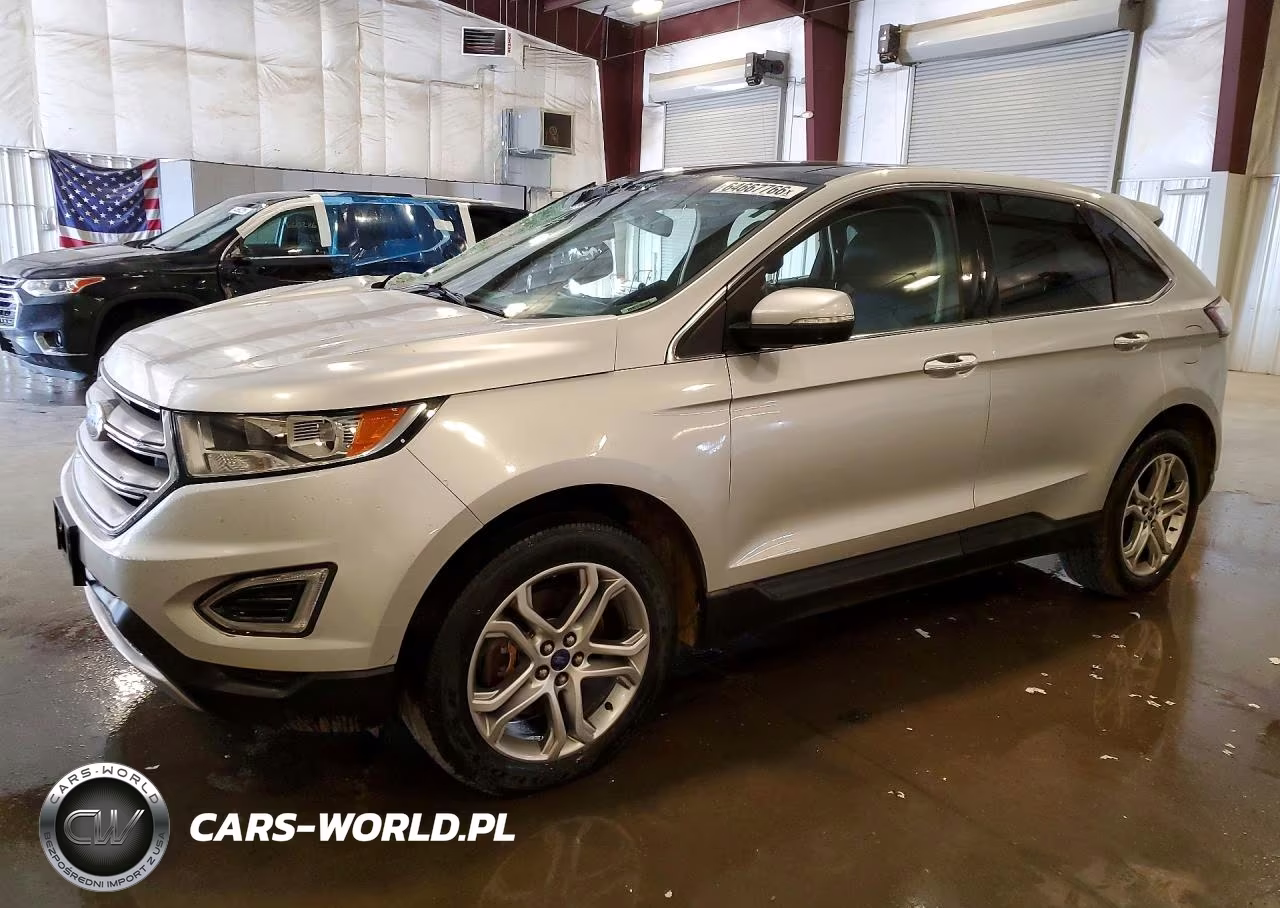 2016 Ford Edge Titanium VIN:2FMPK4K90GBB67054 - 1