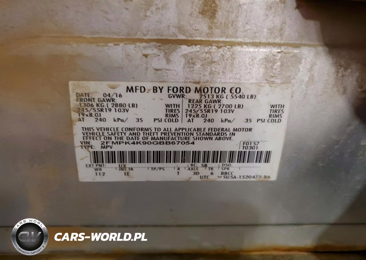 2016 Ford Edge Titanium VIN:2FMPK4K90GBB67054 - 13