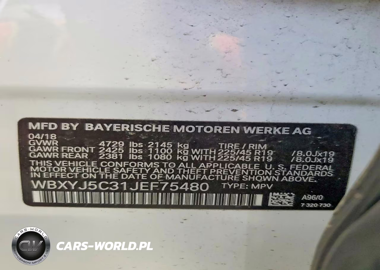 2018 BMW X2 xDrive28I VIN:WBXYJ5C31JEF75480 - 13