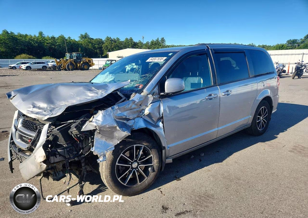 2018 Dodge Grand Caravan Gt VIN:2C4RDGEG8JR324136 - 1