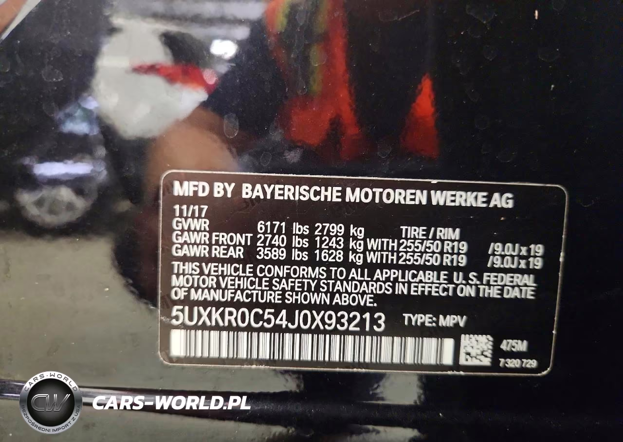 2018 BMW X5 xDrive35I VIN:5UXKR0C54J0X93213 - 13