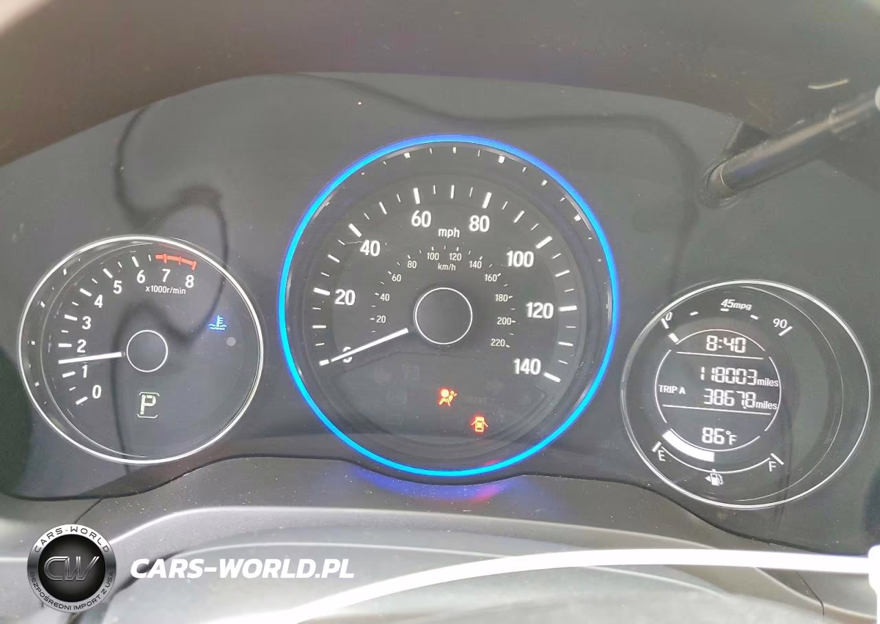 2017 Honda Hr-V Exl VIN:3CZRU6H70HM713158 - 9