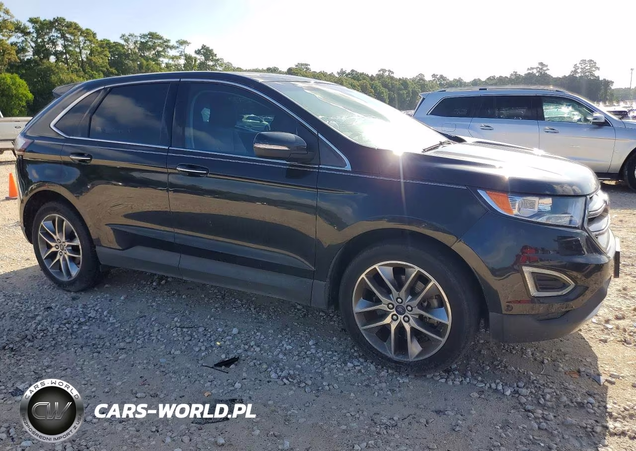 2015 Ford Edge Titanium VIN:2FMPK3K86FBB80777 - 4