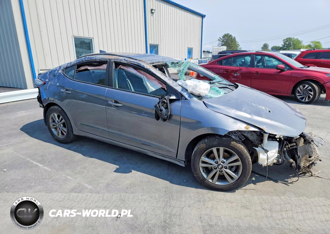 2018 Hyundai Elantra Sel VIN:5NPD84LF1JH280730 - 4