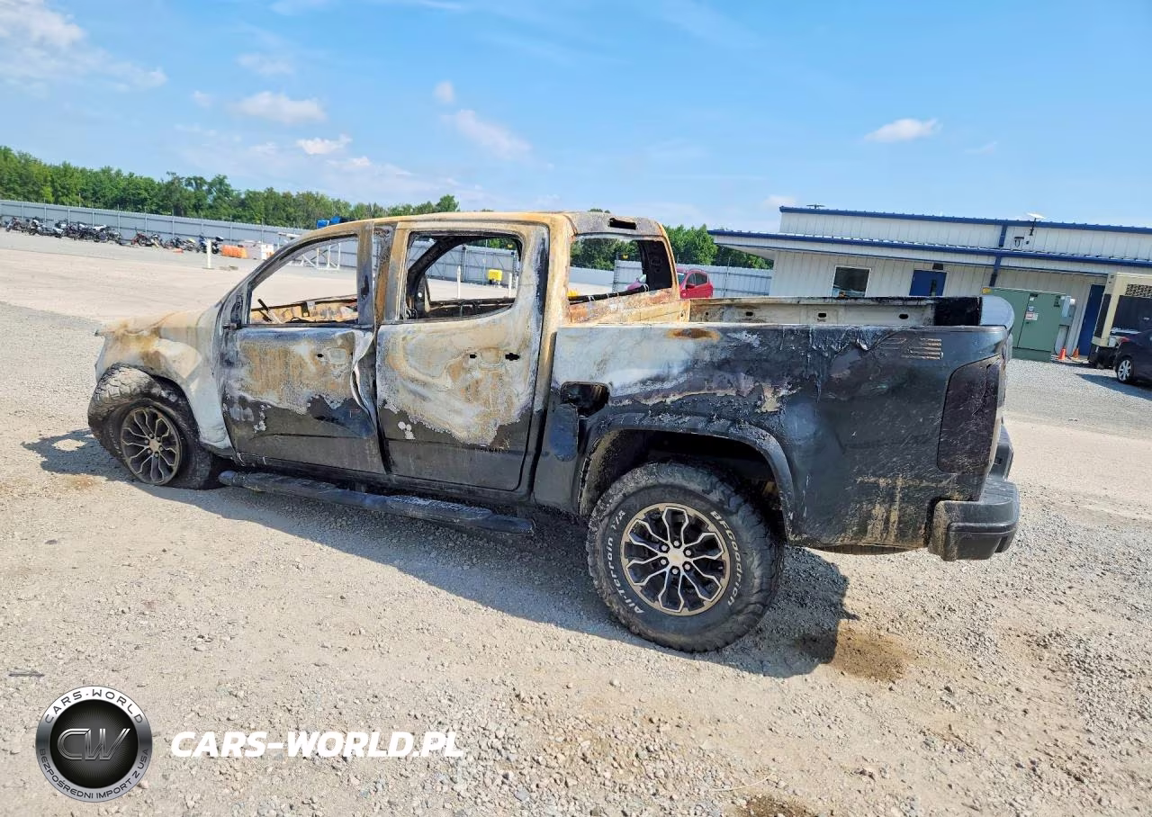 2018 Chevrolet Colorado Zr2 VIN:1GCGTEEN5J1105006 - 2