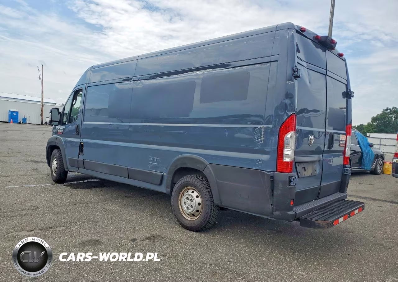 2020 Ram Promaster 3500 Delivery Van VIN:3C6URVJG2LE132213 - 2