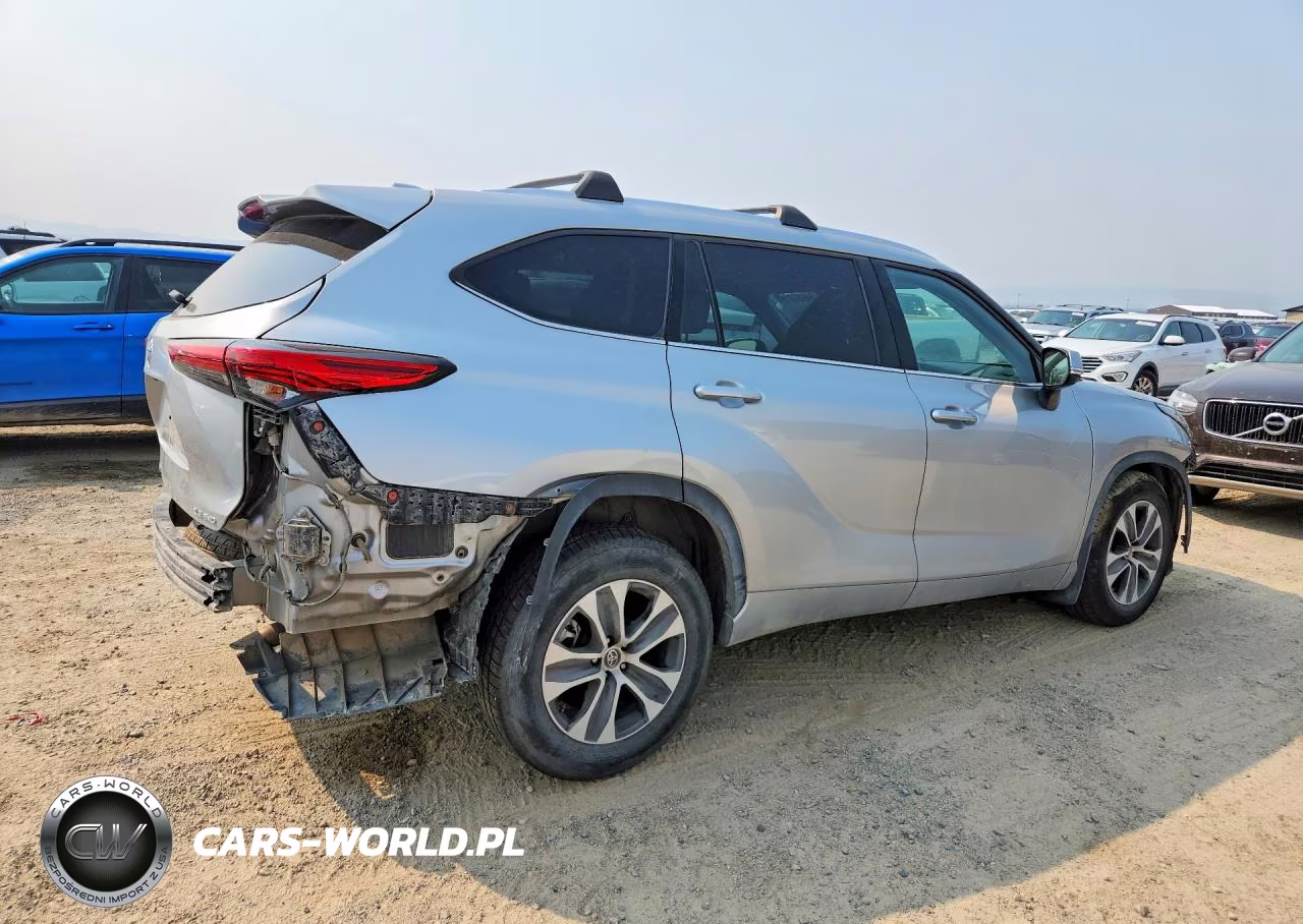 2021 Toyota Highlander Xle VIN:5TDHZRBH2MS153207 - 3