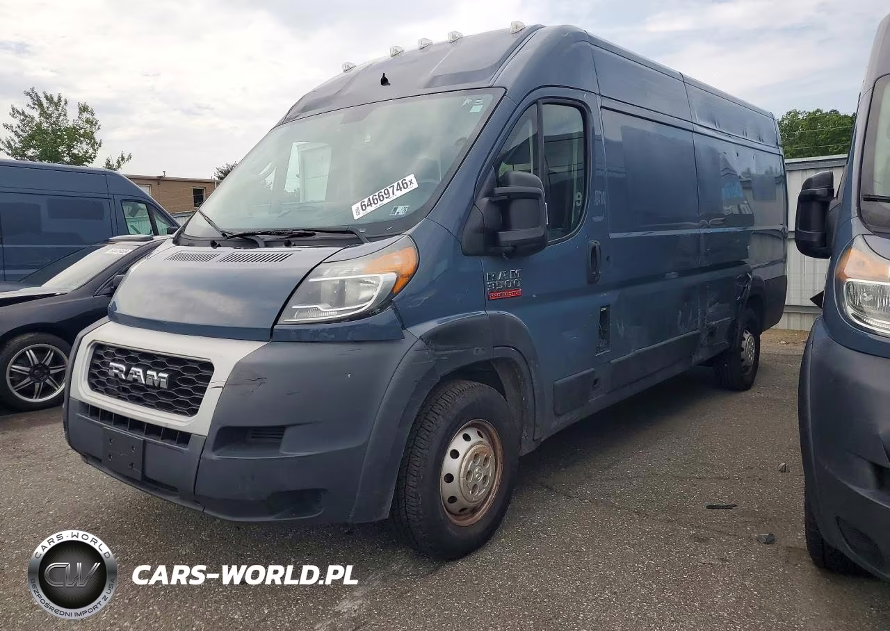 2020 Ram Promaster 3500 Delivery Van – zdjęcie 1 z 13