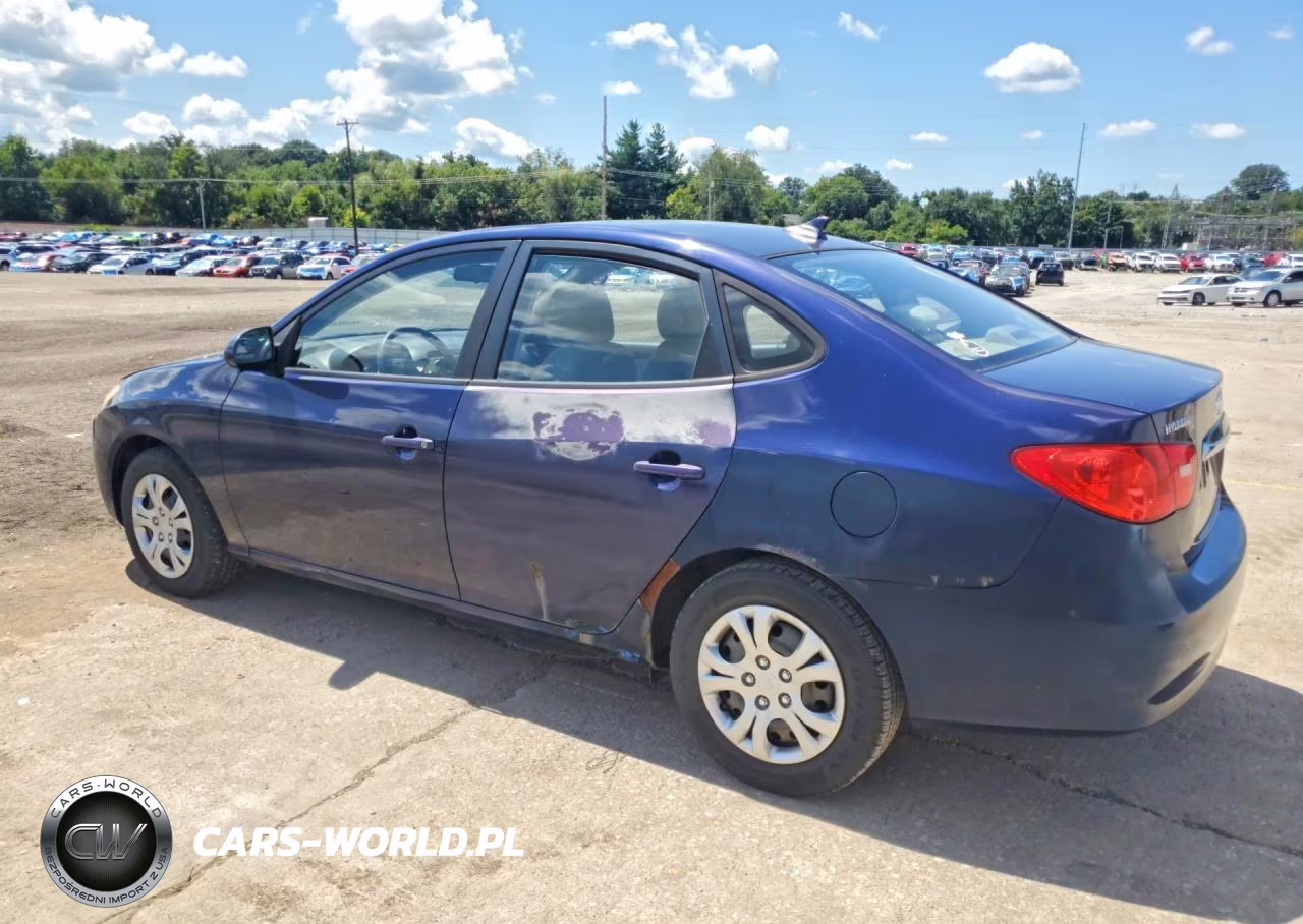 2010 Hyundai Elantra Gls VIN:KMHDU4AD7AU183353 - 2