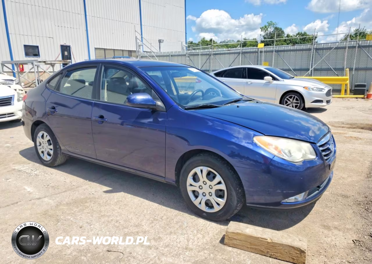 2010 Hyundai Elantra Gls VIN:KMHDU4AD7AU183353 - 4