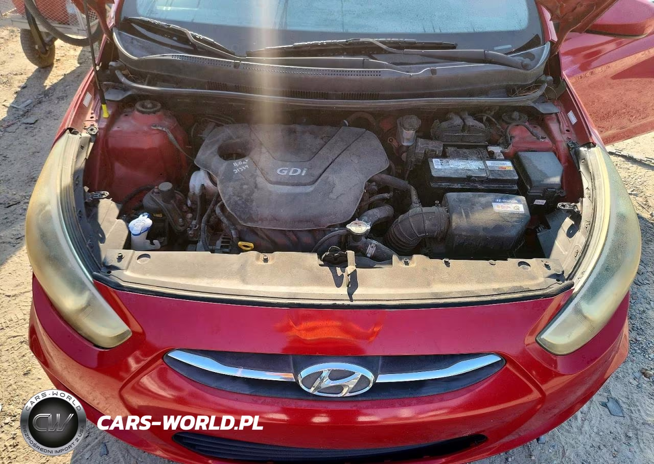 2015 Hyundai Accent Gls VIN:KMHCT4AE5FU866893 - 11