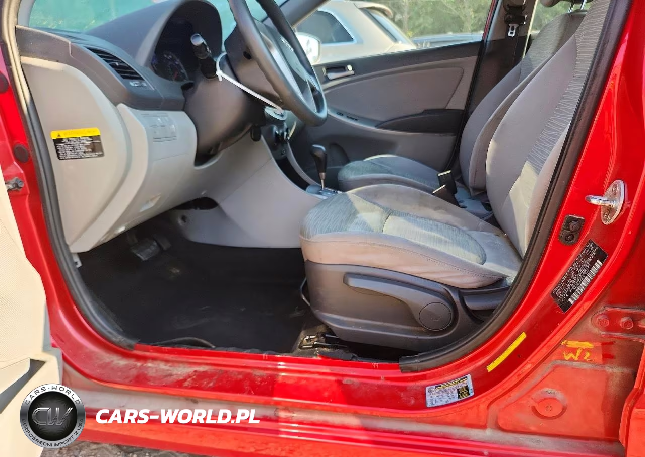 2015 Hyundai Accent Gls VIN:KMHCT4AE5FU866893 - 12