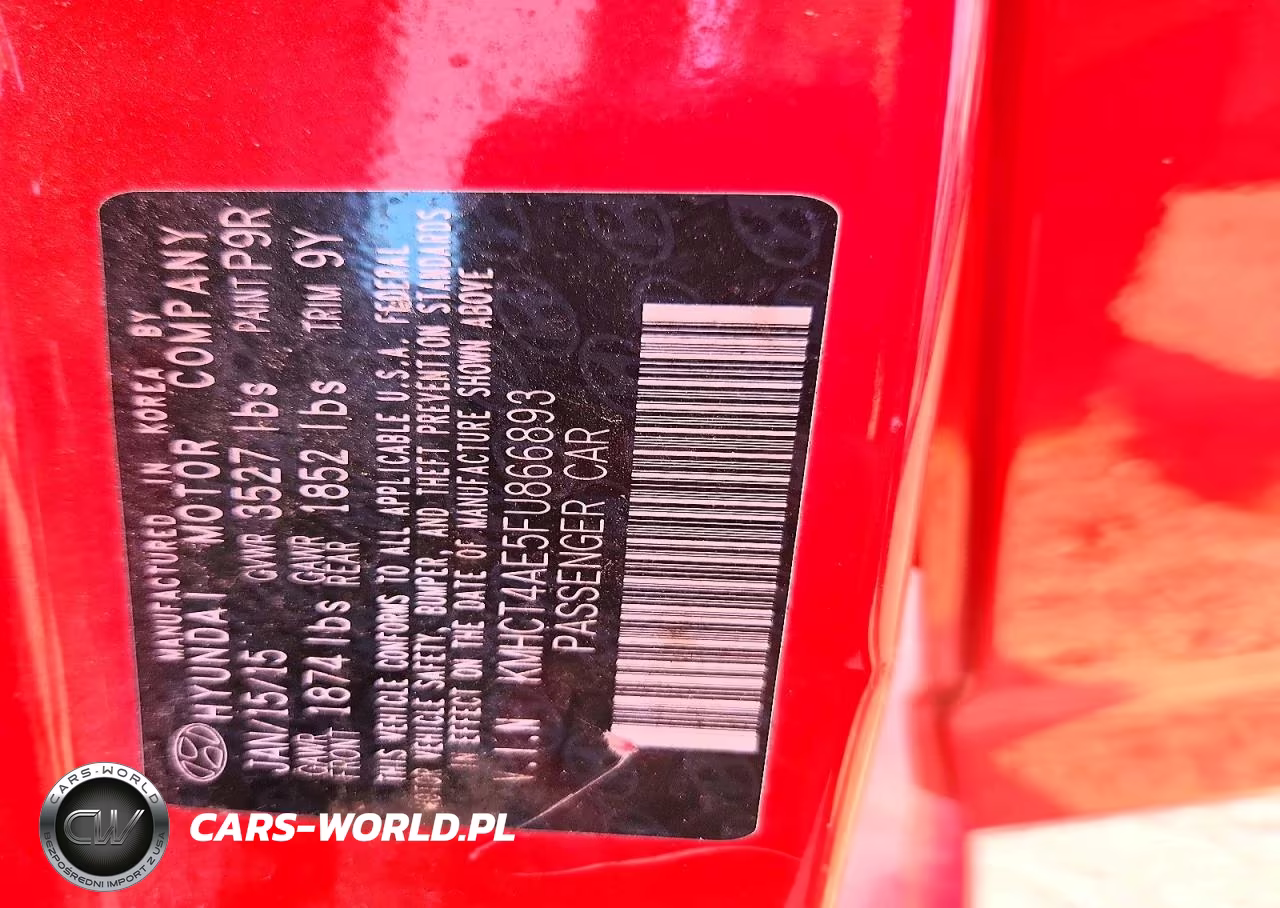 2015 Hyundai Accent Gls VIN:KMHCT4AE5FU866893 - 13