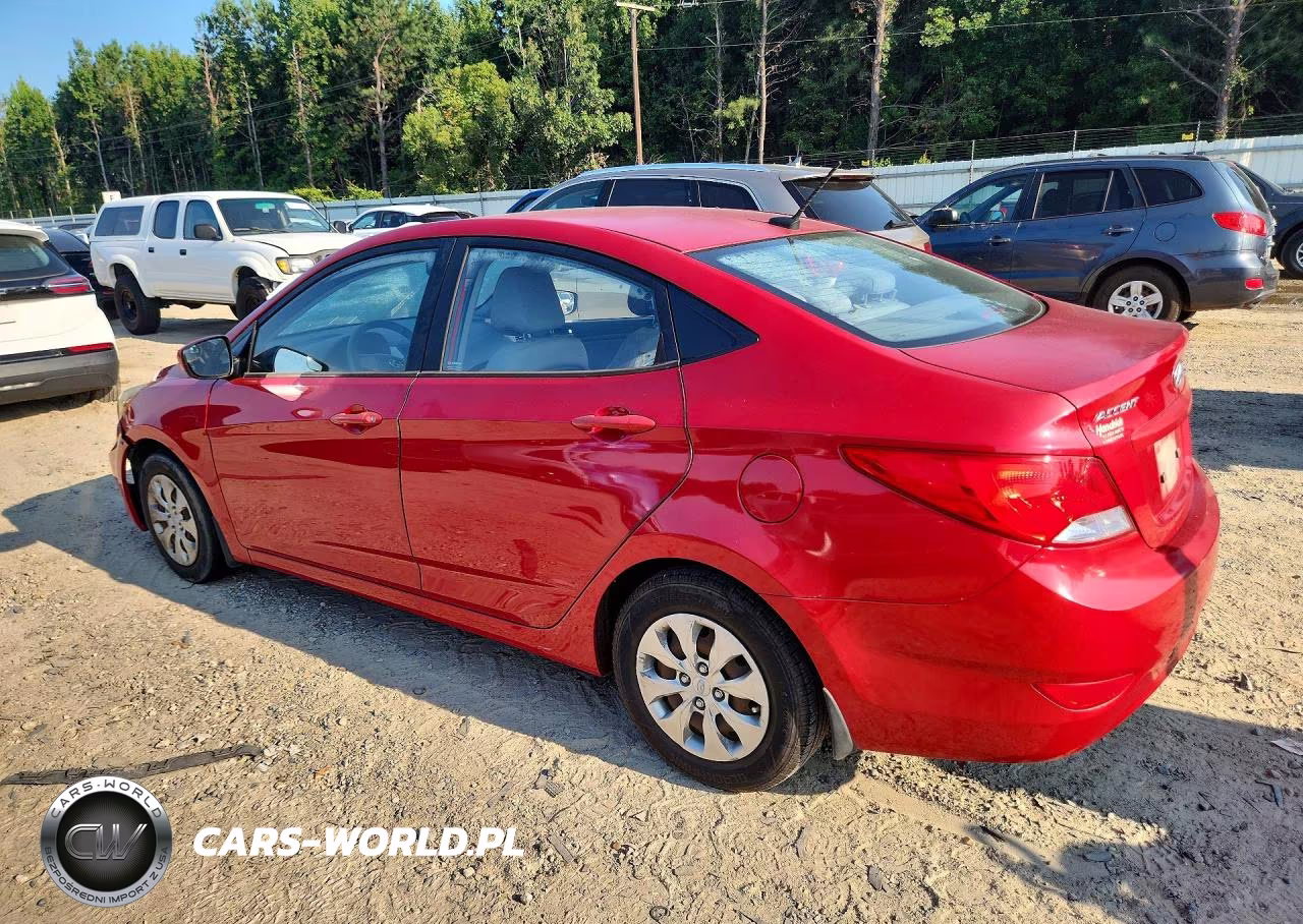 2015 Hyundai Accent Gls VIN:KMHCT4AE5FU866893 - 2
