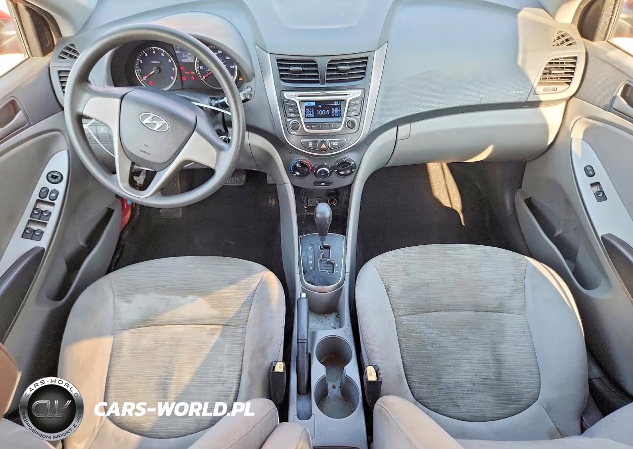 2015 Hyundai Accent Gls VIN:KMHCT4AE5FU866893 - 8