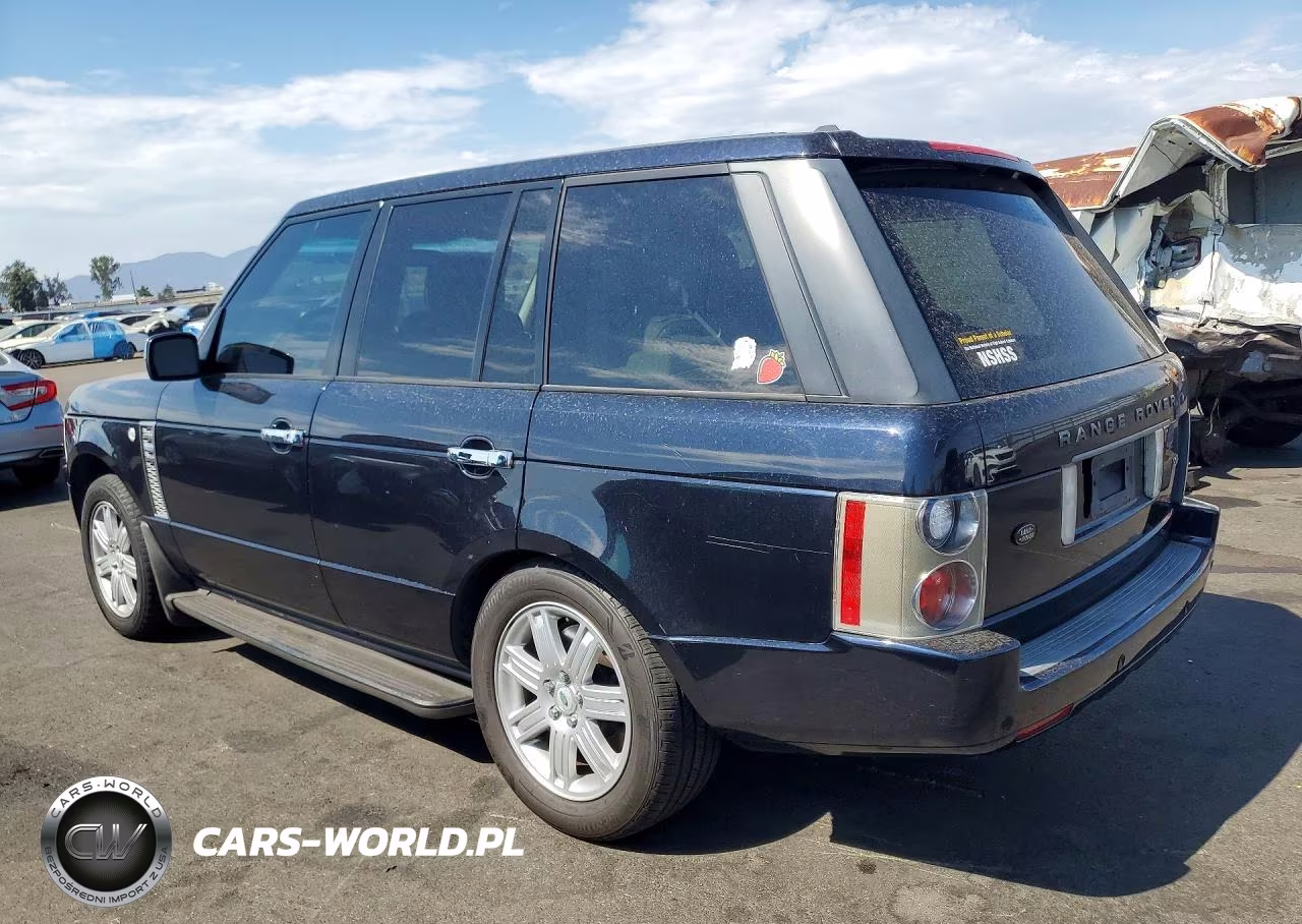 2008 Land Rover Range Rover Hse VIN:SALMF15488A266379 - 2